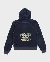 Vintage Y2k 00s Juicy Couture Zip-Up Hoodie - XXL