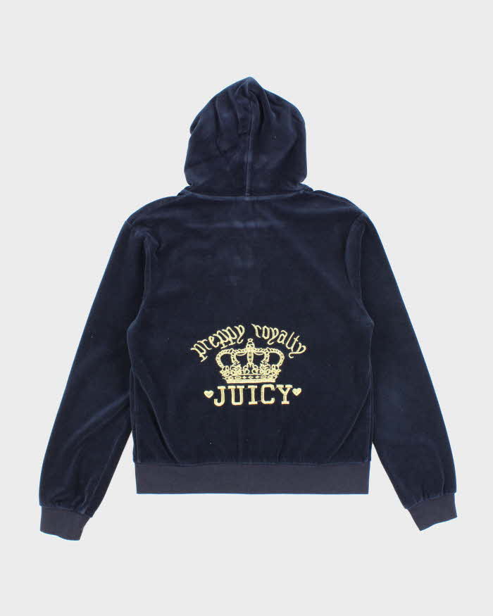 Vintage Y2k 00s Juicy Couture Zip-Up Hoodie - XXL