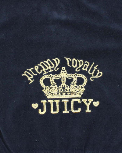 Vintage Y2k 00s Juicy Couture Zip-Up Hoodie - XXL