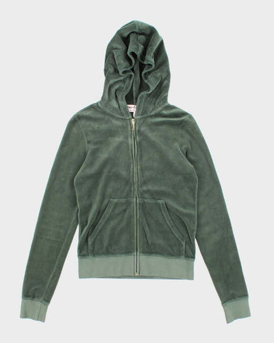 Vintage Y2k 00s Juicy Couture Zip-Up Hoodie - S