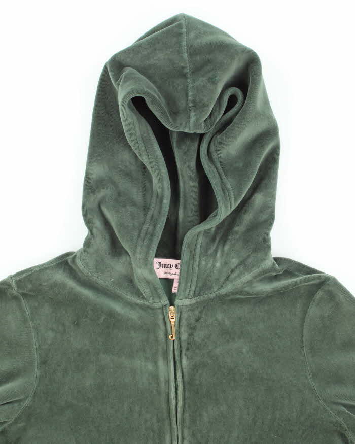 Vintage Y2k 00s Juicy Couture Zip-Up Hoodie - S