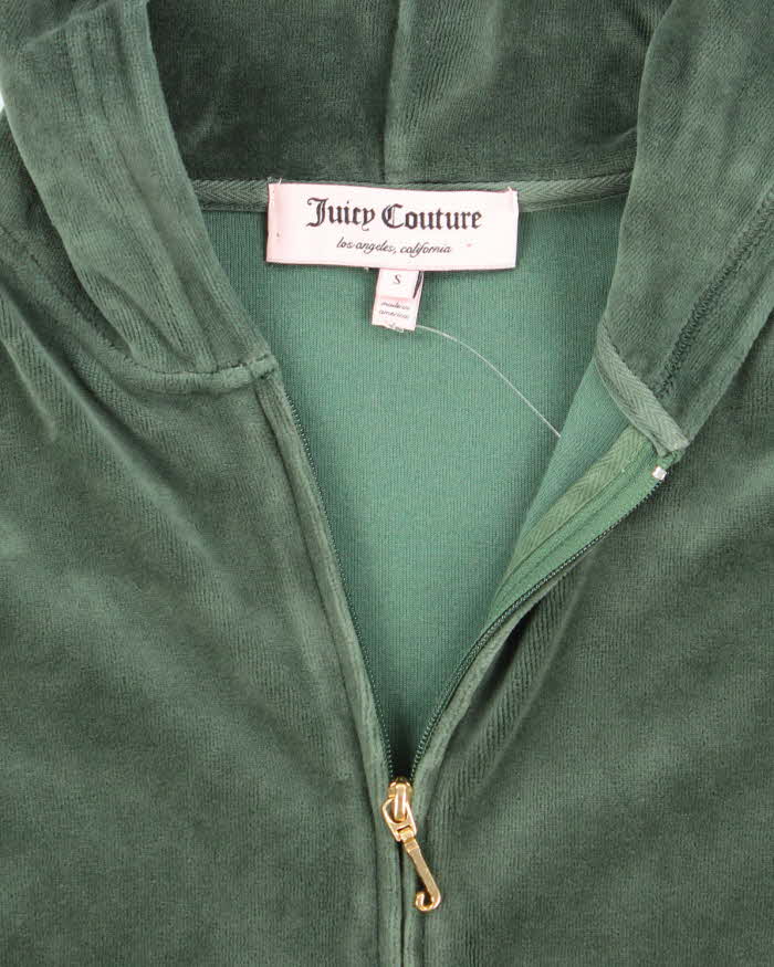 Vintage Y2k 00s Juicy Couture Zip-Up Hoodie - S