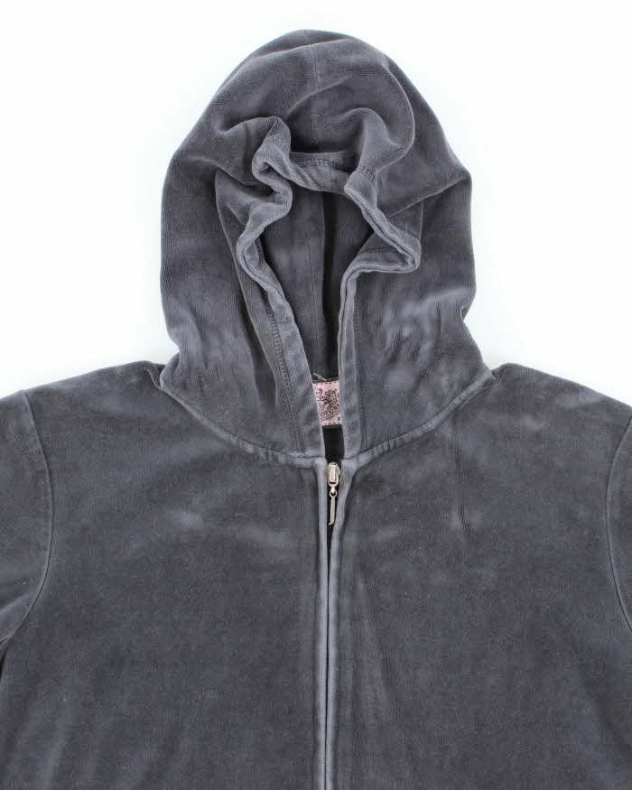 Vintage Y2k 00s Juicy Couture Zip-Up Hoodie - XL