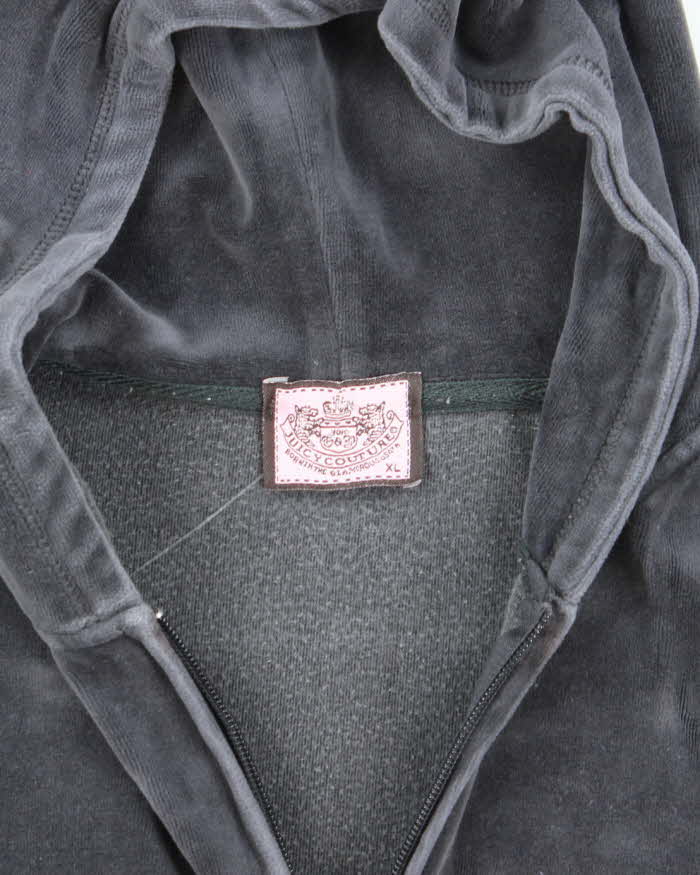 Vintage Y2k 00s Juicy Couture Zip-Up Hoodie - XL