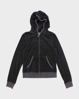 Vintage Y2k 00s Juicy Couture Zip-Up Hoodie - M