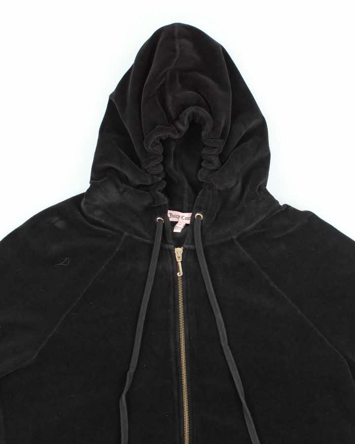 Vintage Y2k 00s Juicy Couture Oversized Zip-Up Hoodie - M