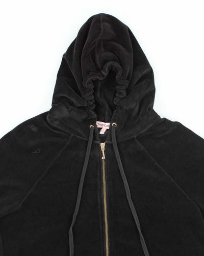 Vintage Y2k 00s Juicy Couture Oversized Zip-Up Hoodie - M