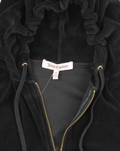 Vintage Y2k 00s Juicy Couture Oversized Zip-Up Hoodie - M