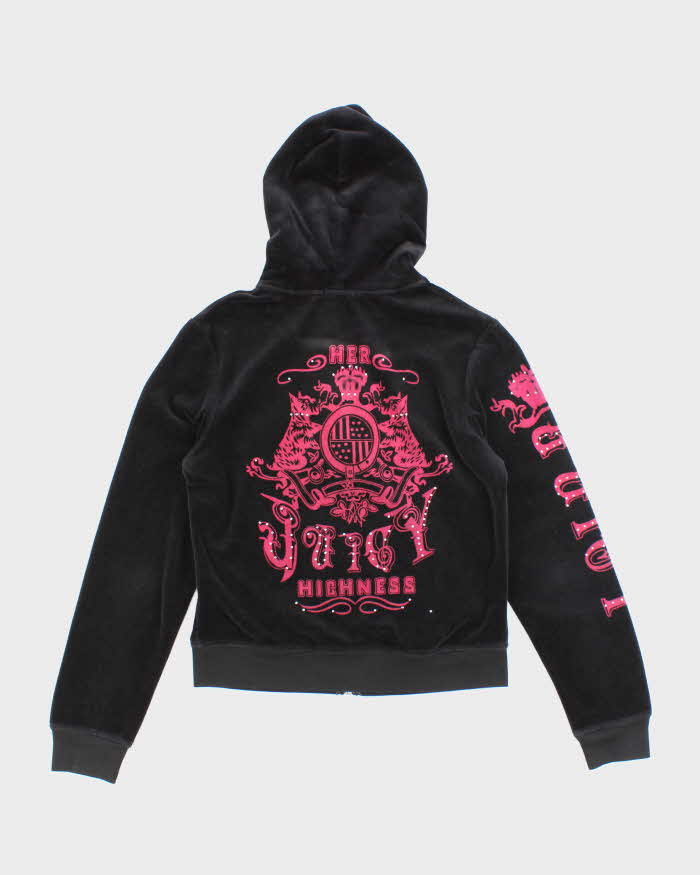Vintage Y2k 00s Juicy Couture Zip-Up Hoodie - L