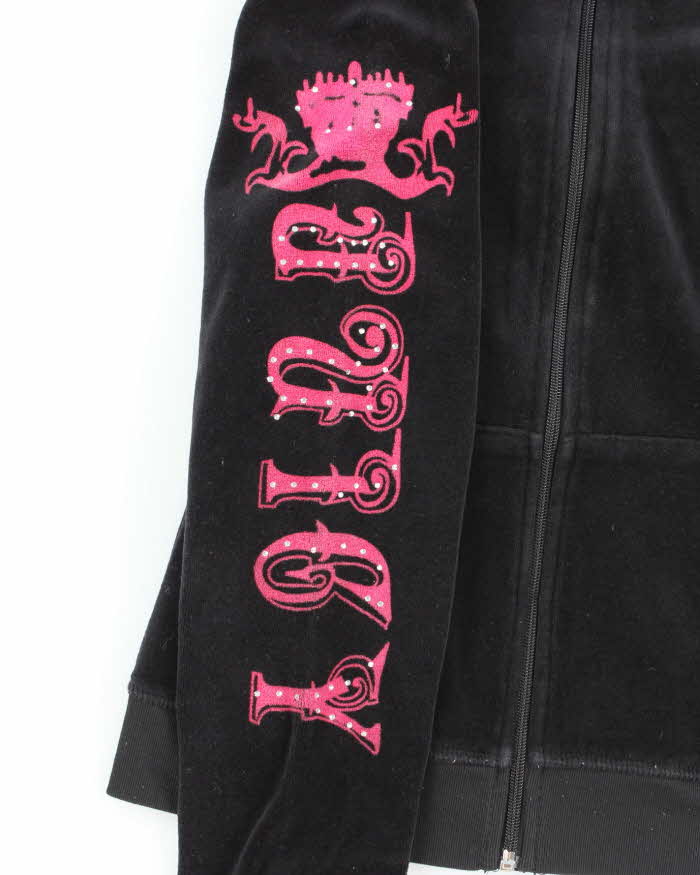 Vintage Y2k 00s Juicy Couture Zip-Up Hoodie - L
