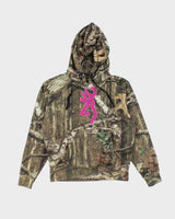 Vintage Y2K Women's Browning Camouflage Hoodie - S