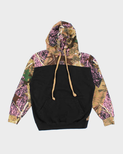 Vintage 2000's Women's Camouflage Hoodie - S