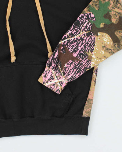 Vintage 2000's Women's Camouflage Hoodie - S