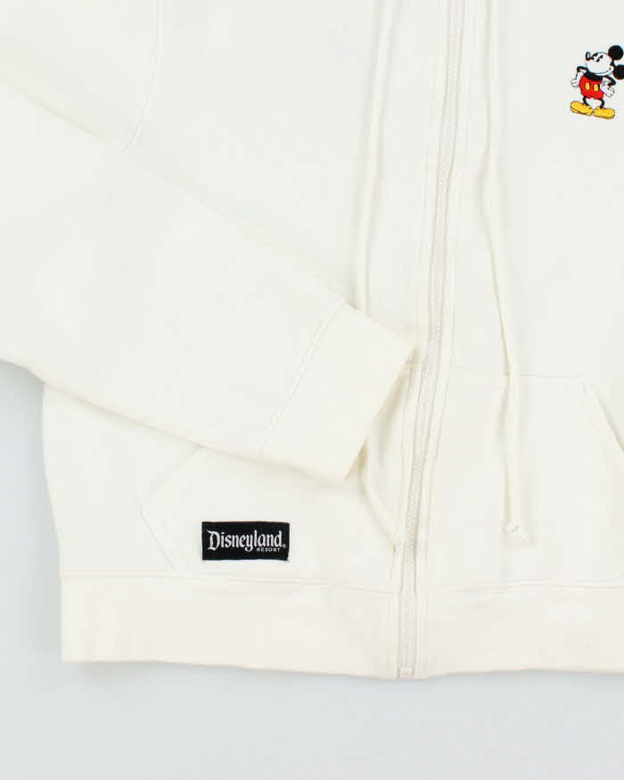 Vintage 2000's Women's Embroidered Mickey Mouse Zip Up Hoodie - L