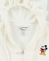Vintage 2000's Women's Embroidered Mickey Mouse Zip Up Hoodie - L