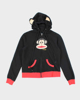 Vintage Y2K Women's Julius &amp; Friends by Paul Frank Zip Up Hoodie - L