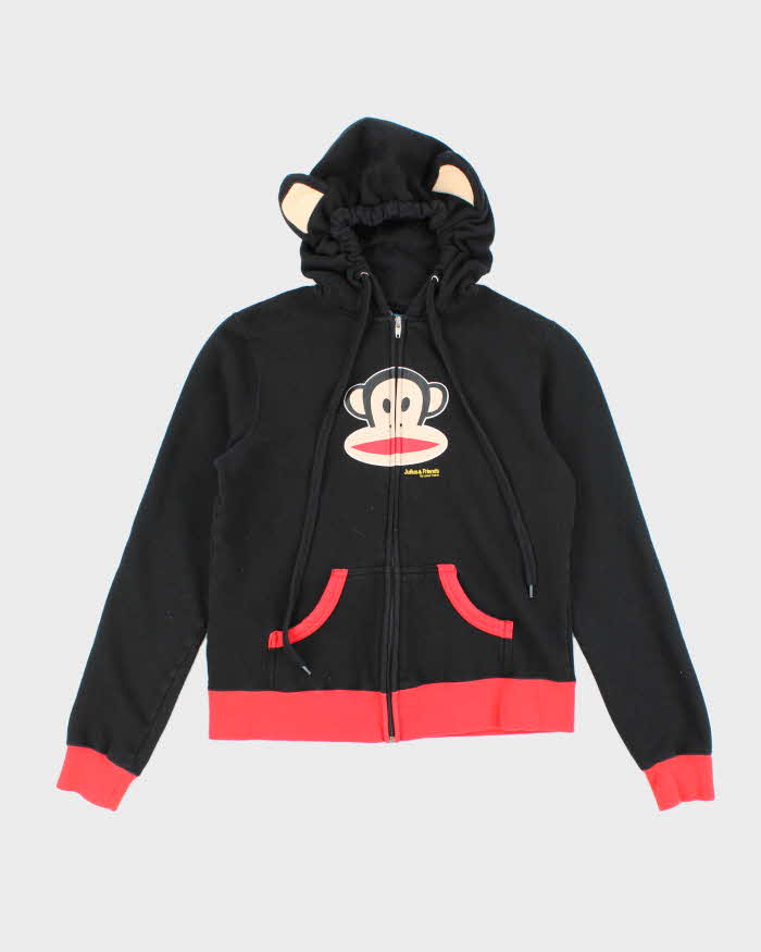 Vintage Y2K Women's Julius &amp; Friends by Paul Frank Zip Up Hoodie - L