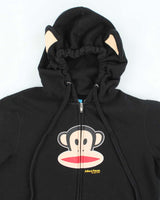 Vintage Y2K Women's Julius &amp; Friends by Paul Frank Zip Up Hoodie - L