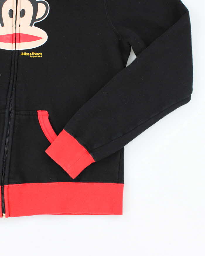 Vintage Y2K Women's Julius &amp; Friends by Paul Frank Zip Up Hoodie - L