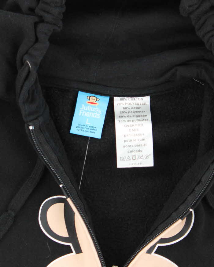 Vintage Y2K Women's Julius & Friends by Paul Frank Zip Up Hoodie - L