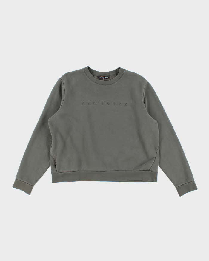 Vintage 2000's Arc'teryx Embroidered Spell Out Logo Sweatshirt - XL
