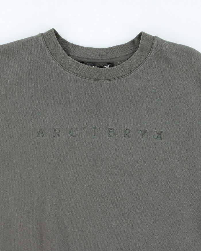 Vintage 2000's Arc'teryx Embroidered Spell Out Logo Sweatshirt - XL