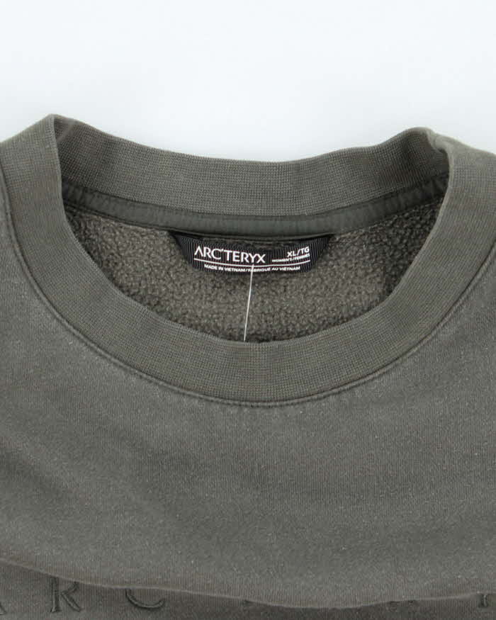 Vintage 2000's Arc'teryx Embroidered Spell Out Logo Sweatshirt - XL