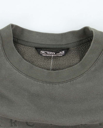 Vintage 2000's Arc'teryx Embroidered Spell Out Logo Sweatshirt - XL