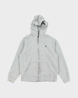 Vintage Women's Ralph Lauren Lightweight Zip Up Hoodie - L