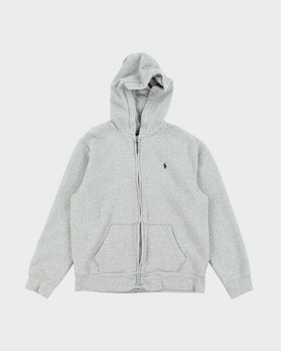 Vintage Women's Ralph Lauren Lightweight Zip Up Hoodie - L