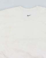 Vintage Y2K Nike Embroidered Logo Boxy Sweatshirt - M