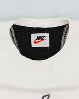 Vintage Y2K Nike Embroidered Logo Boxy Sweatshirt - M