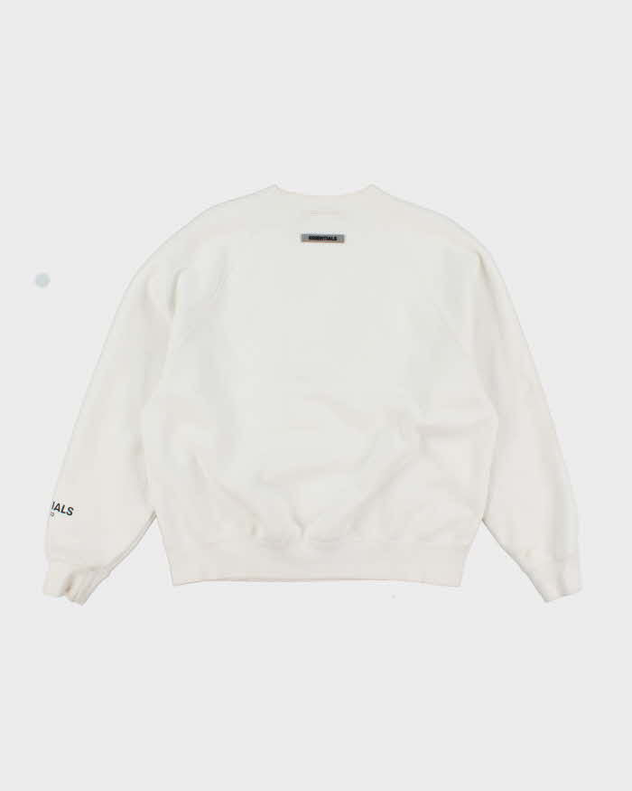 Essentials Fear of God Spell Out Boxy Sweatshirt - XS