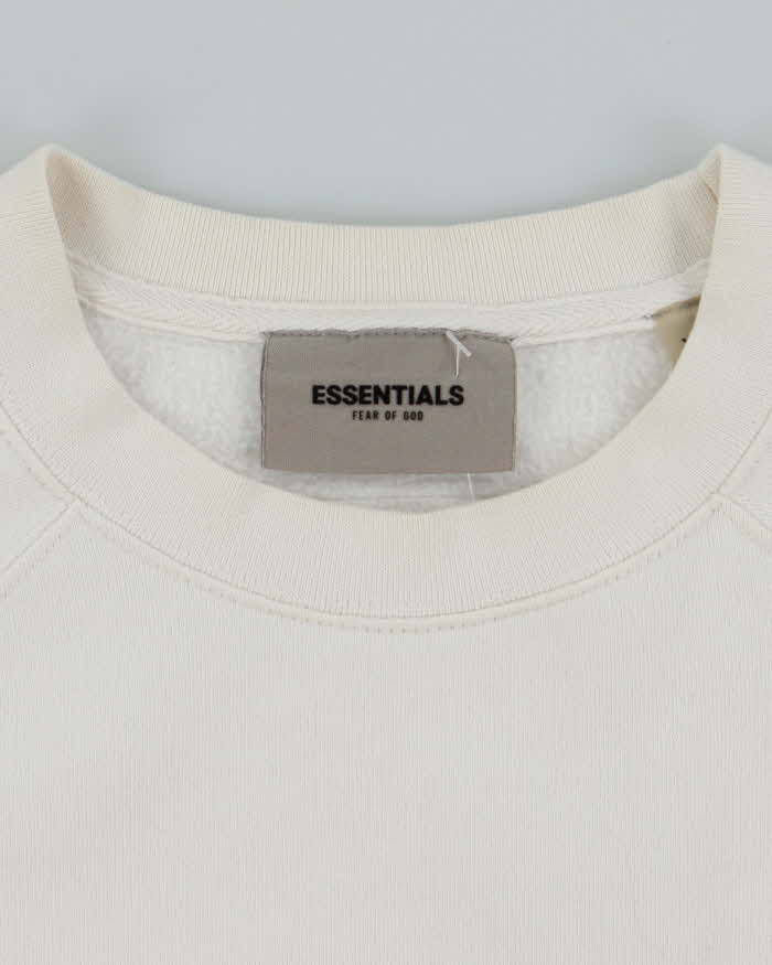 Essentials Fear of God Spell Out Boxy Sweatshirt - XS