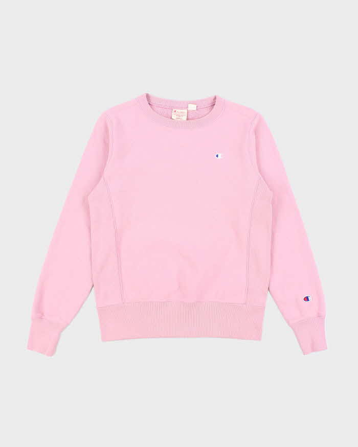 Vintage 90s Champion Powder Pink Sweatshirt - S