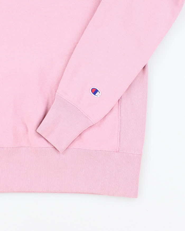 Vintage 90s Champion Powder Pink Sweatshirt - S