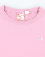 Vintage 90s Champion Powder Pink Sweatshirt - S