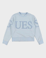 Vintage Y2K Guess Sequinned Wrapped Logo Sweatshirt - L