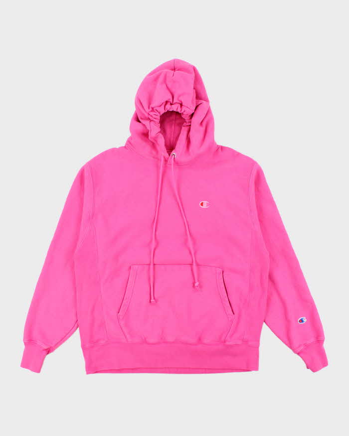 Champion Hot Pink Pullover Hoodie - M
