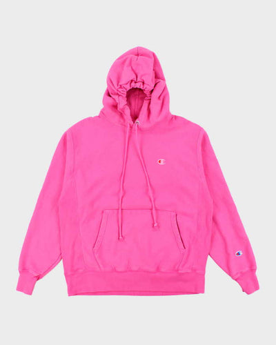 Champion Hot Pink Pullover Hoodie - M