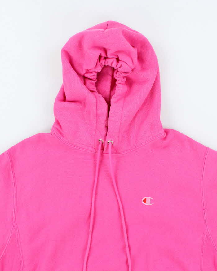 Champion Hot Pink Pullover Hoodie - M