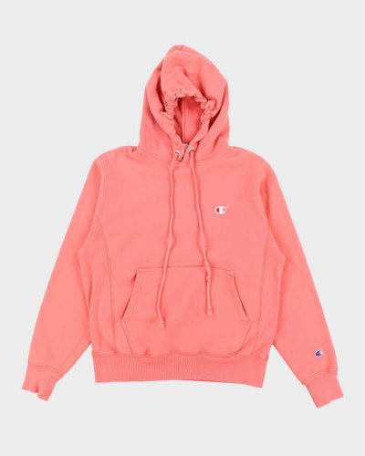 Champion Peach Reverse Weave Pullover Hoodie - M