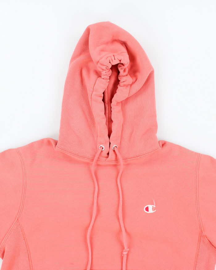 Champion Peach Retover Teave Pullover Hoodie M - Main Image