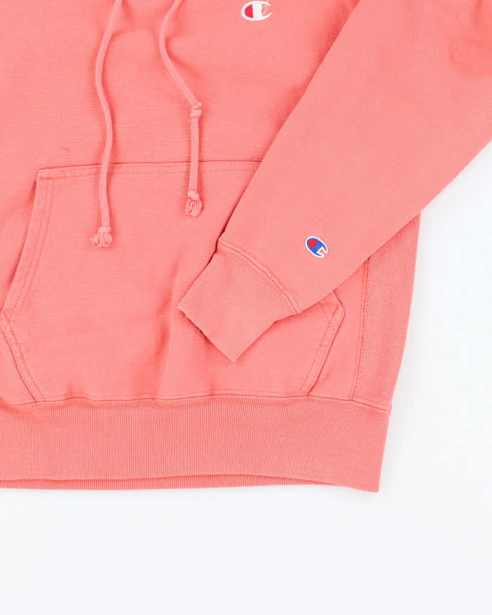 Champion Peach Reverse Weave Pullover Hoodie - M