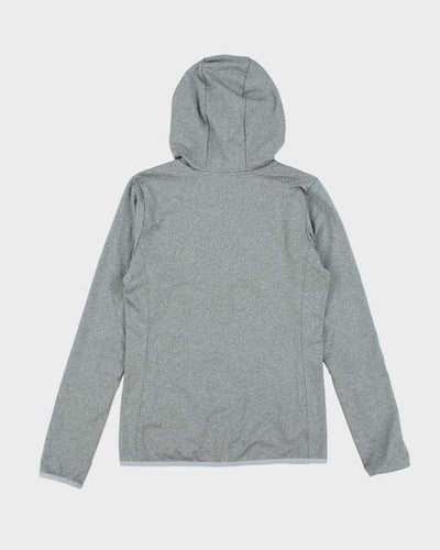 Women's The North Face Grey Zip Up Hoodie - S