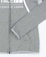 Women's The North Face Grey Zip Up Hoodie - S