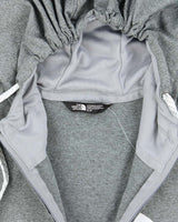 Women's The North Face Grey Zip Up Hoodie - S