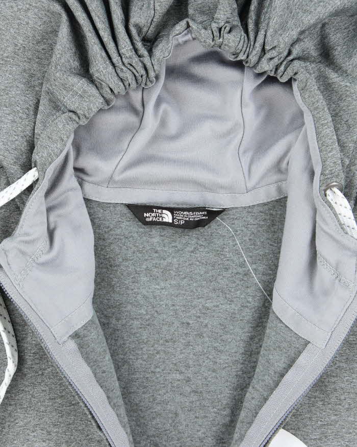 Women's The North Face Grey Zip Up Hoodie - S