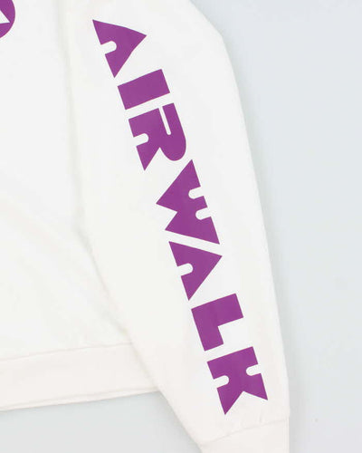 Vintage Y2K Air Walk Cropped Graphic Print Sweatshirt - XS