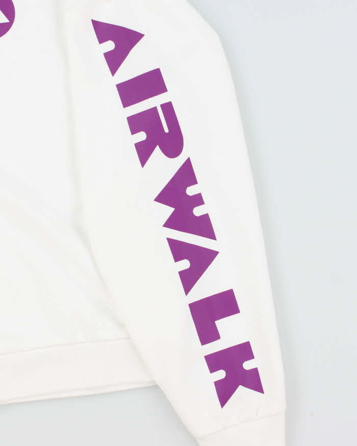 Vintage Y2K Air Walk Cropped Graphic Print Sweatshirt - XS